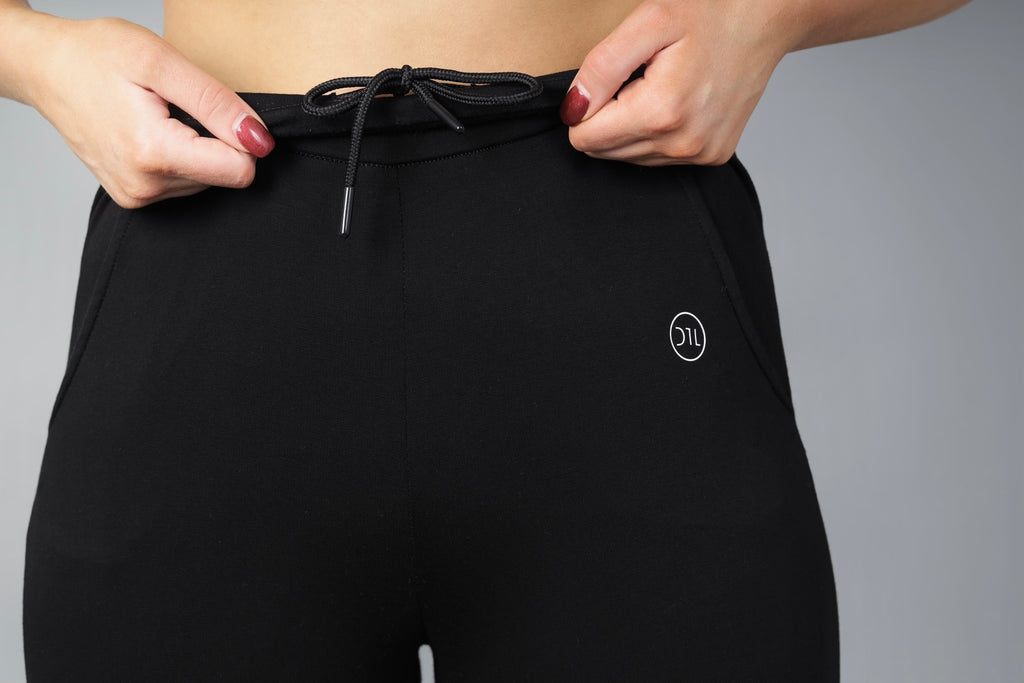 BLACK COZY PANTS - DTL Sport