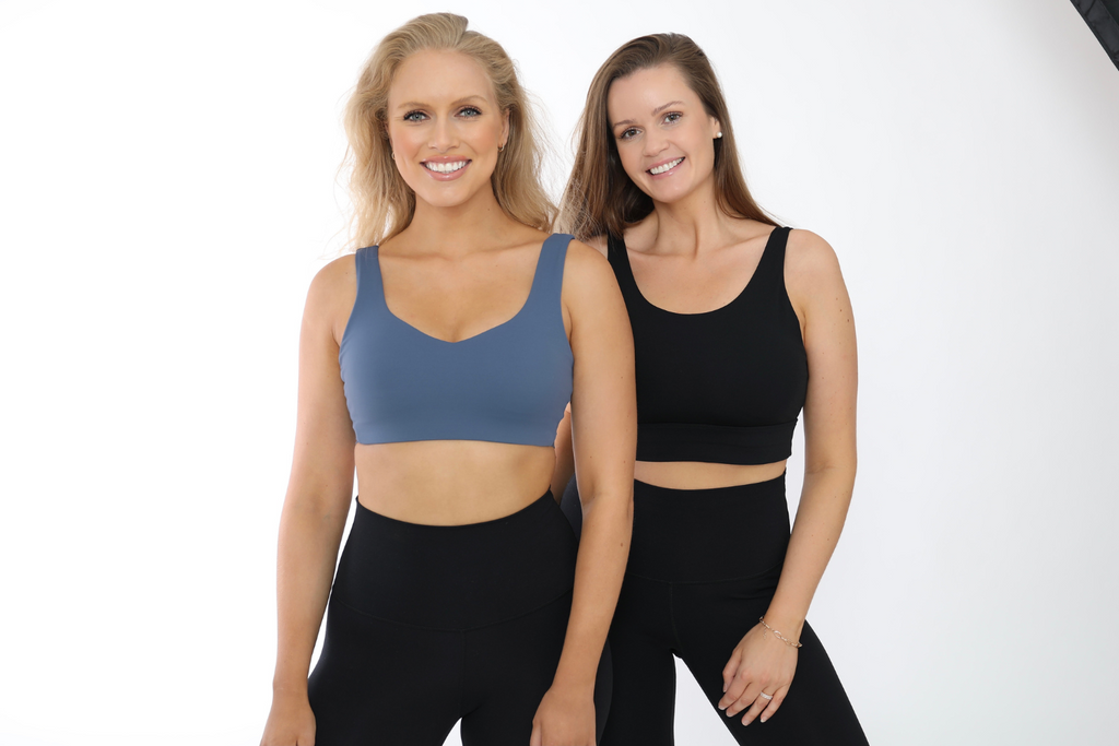 BLACK FULL COVERAGE SPORTS BRA - DTL Sport