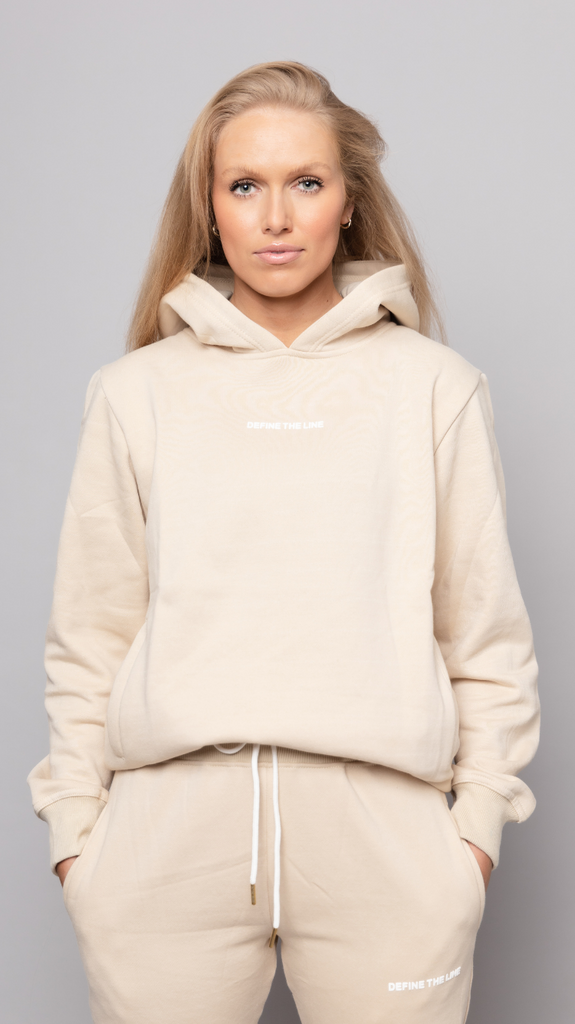 BEIGE LOUNGE HOODIE - DTL Sport